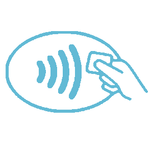 kontaktloses Bezahlen wird unterstützt